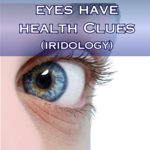 Iridology assessment to reveal genetic markers for disease.